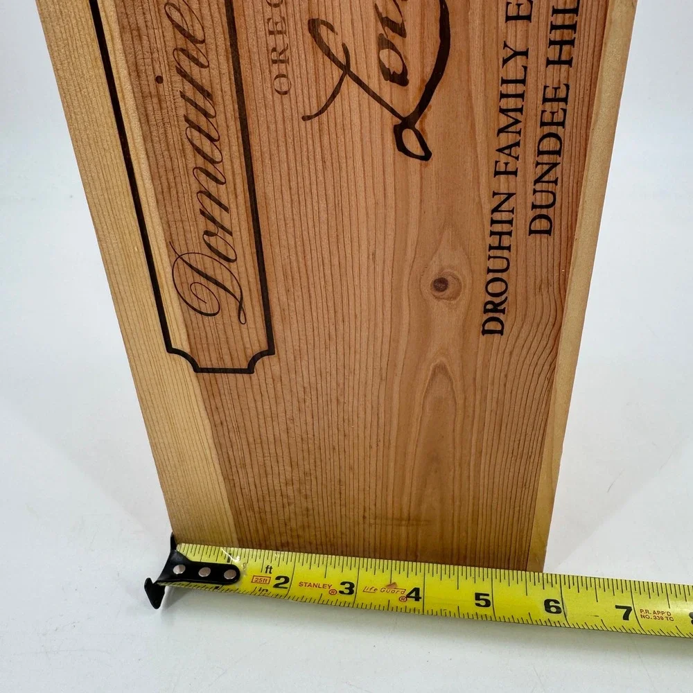 Domaine Drouhin Wine Crate‎ Natural Wood 2009 Louise Branded Box